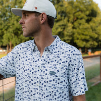 Burlebo On The Water Performance Button Up