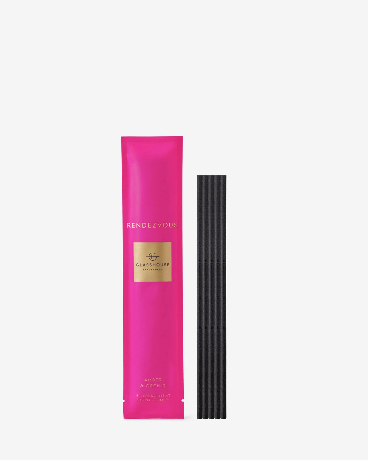Glasshouse Fragrances 5 Replacement Scent Stems - Rendezvous