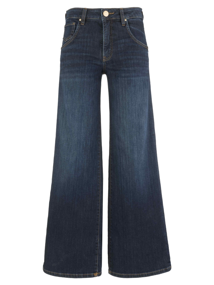 Kut From The Kloth Maya High Rise Fab Ab Wide Leg Regular Hem