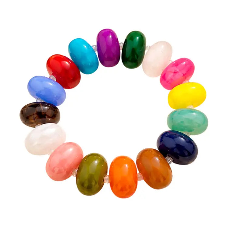 Bora Chunky Stretch Bracelet - Multi