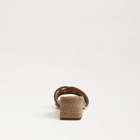 Sam Edelman Waylon Weave Slide Sandal, Cognac