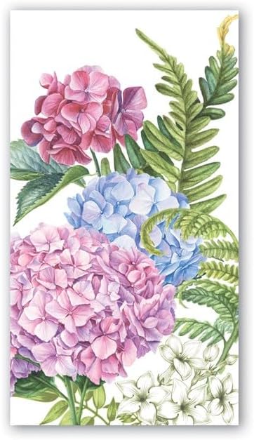 Wild Hydrangea Hostess Napkins
