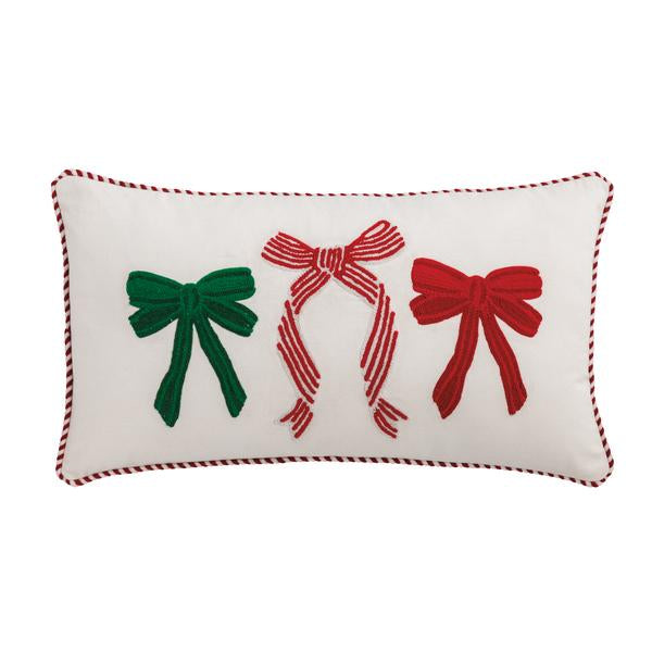 Whimsy Christmas Embroidered Pillows