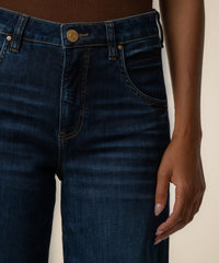 Kut From The Kloth Maya High Rise Fab Ab Wide Leg Regular Hem