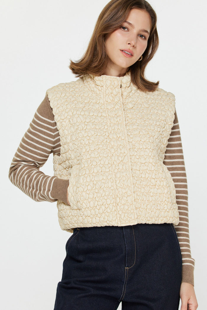 Nancy Ivory Vest