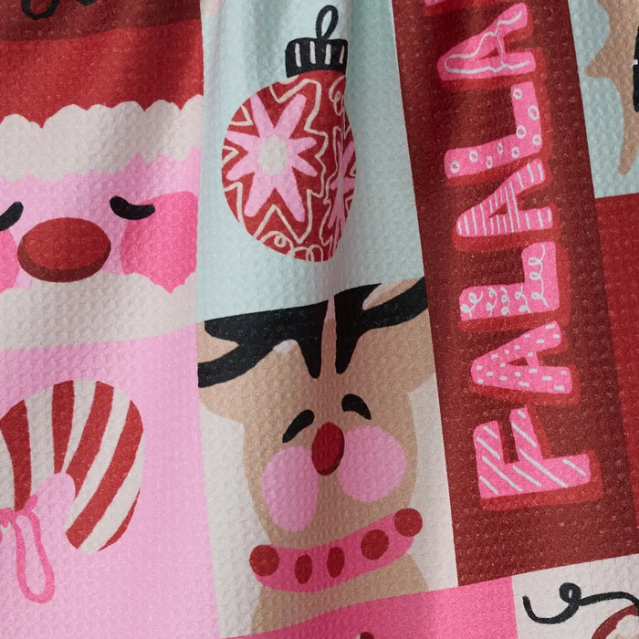 Geometry Winter Wonder Tea Towel