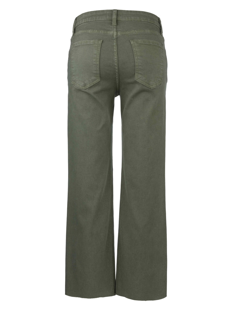 Kut from the Kloth Olive ‘Kelsey’ High Rise Flare Leg