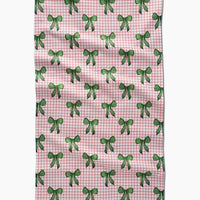 Geometry Ribbon and Cheer Tea Towels