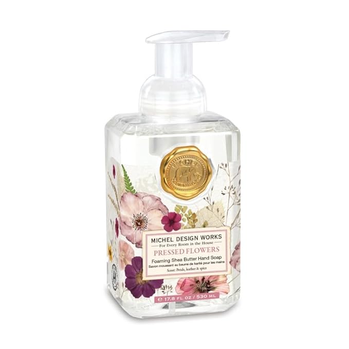 Michel Design Works Pressed Flowers Foaming Soap