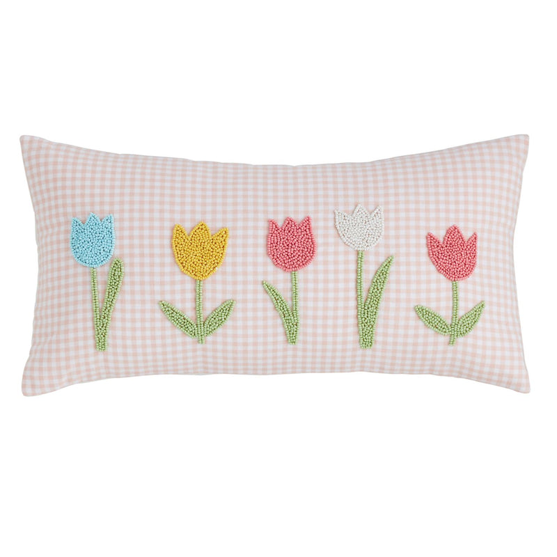 Tulip Easter Pillow