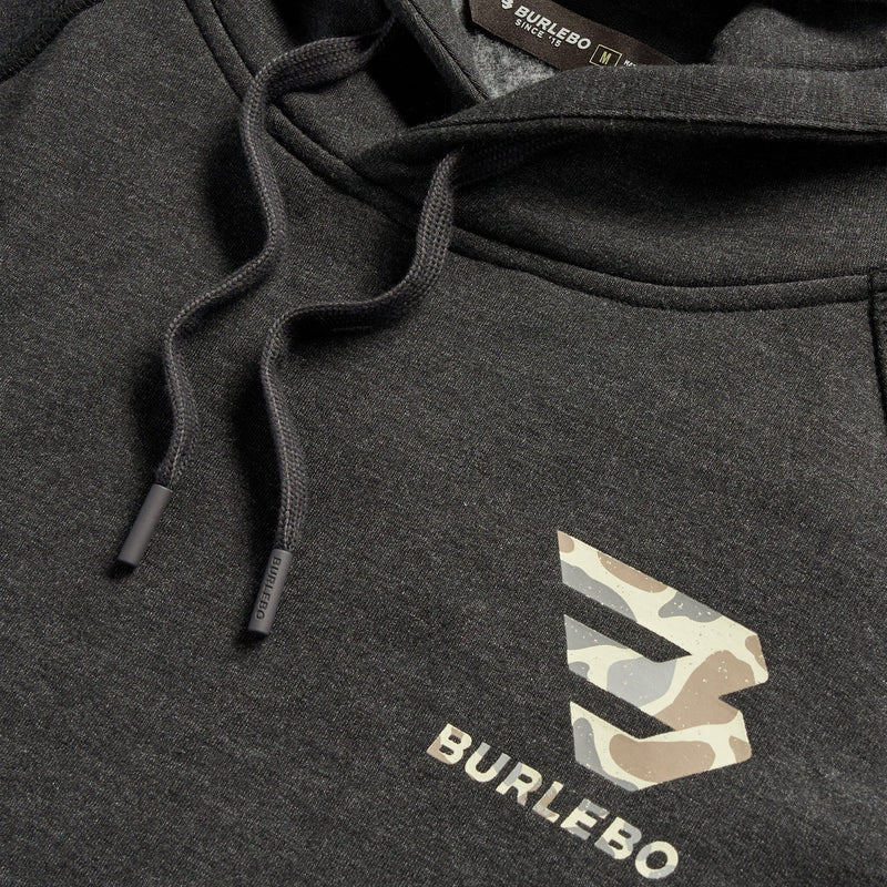Burlebo Camo Signature Logo Fleece Hoodie