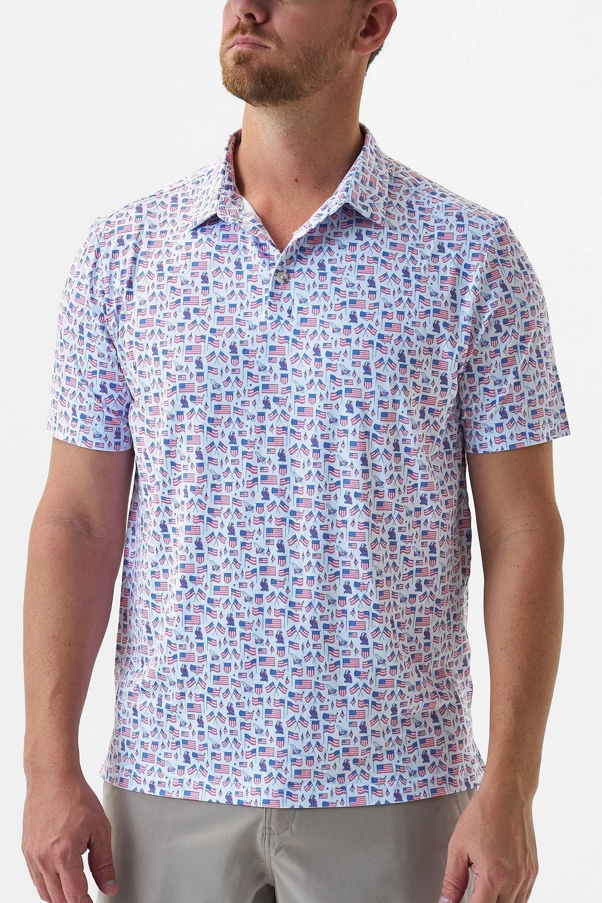 Burlebo Performance Polo - Old Glory