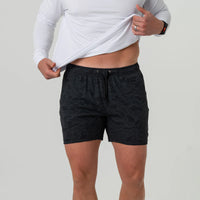 Burlebo Black Camo Short with Black Liner