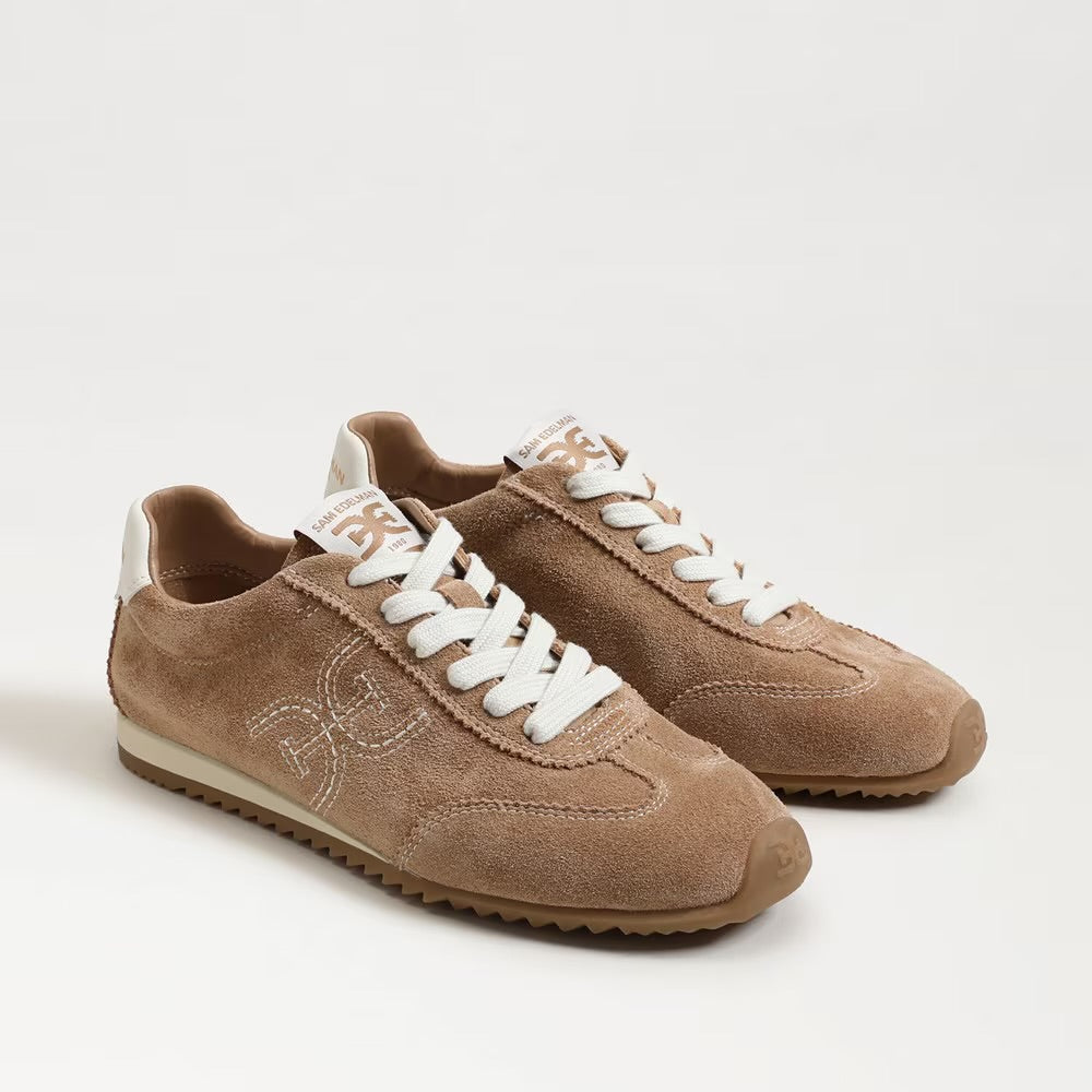Sam Edelman Isella Sneaker, Tan Suede