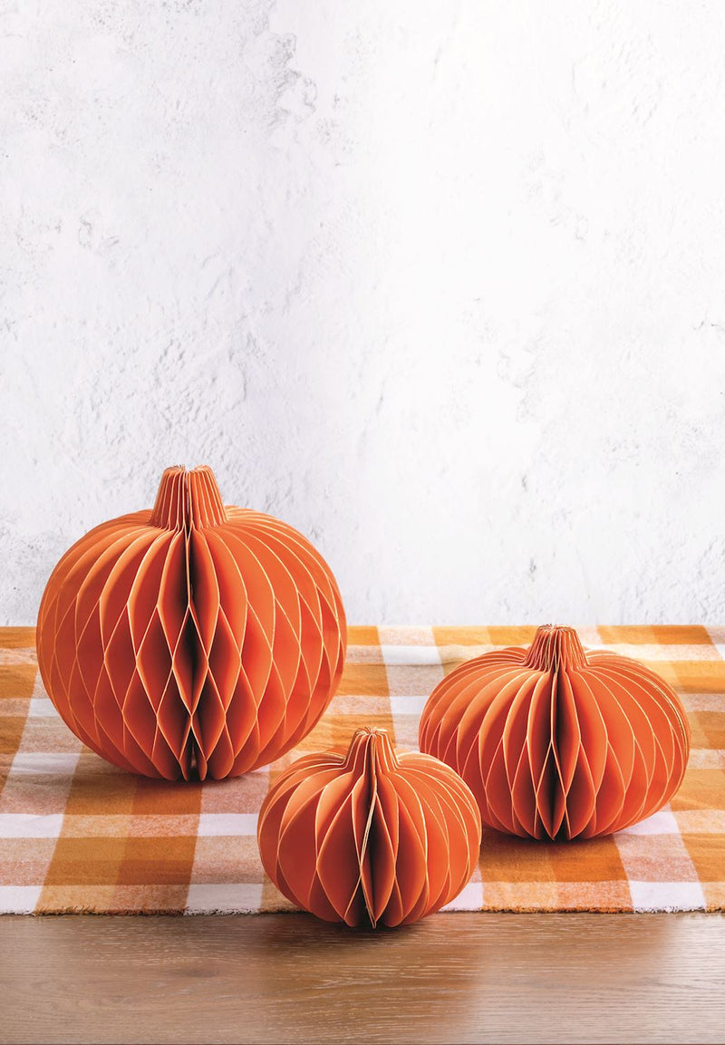 Paper Pumpkin Sitter Set