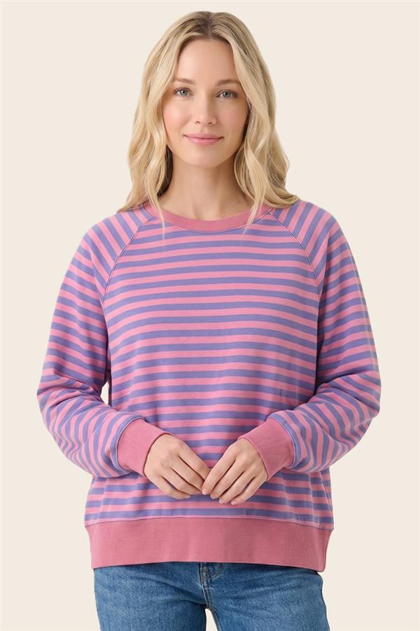 Gina Striped Sweatshirt