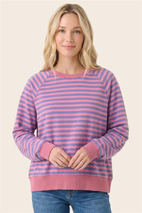 Gina Striped Sweatshirt