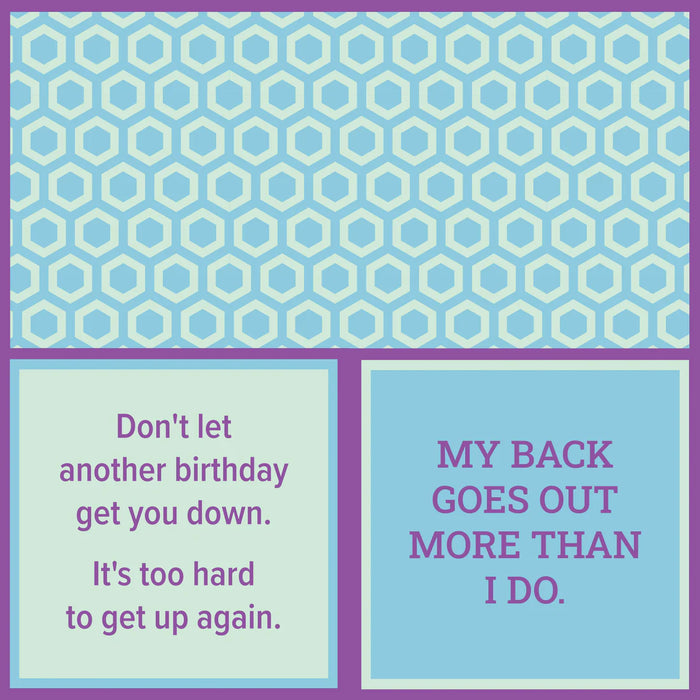 My Back Goes Out Cocktail Napkins