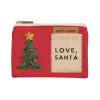 Christmas Sequin Zip Pouches