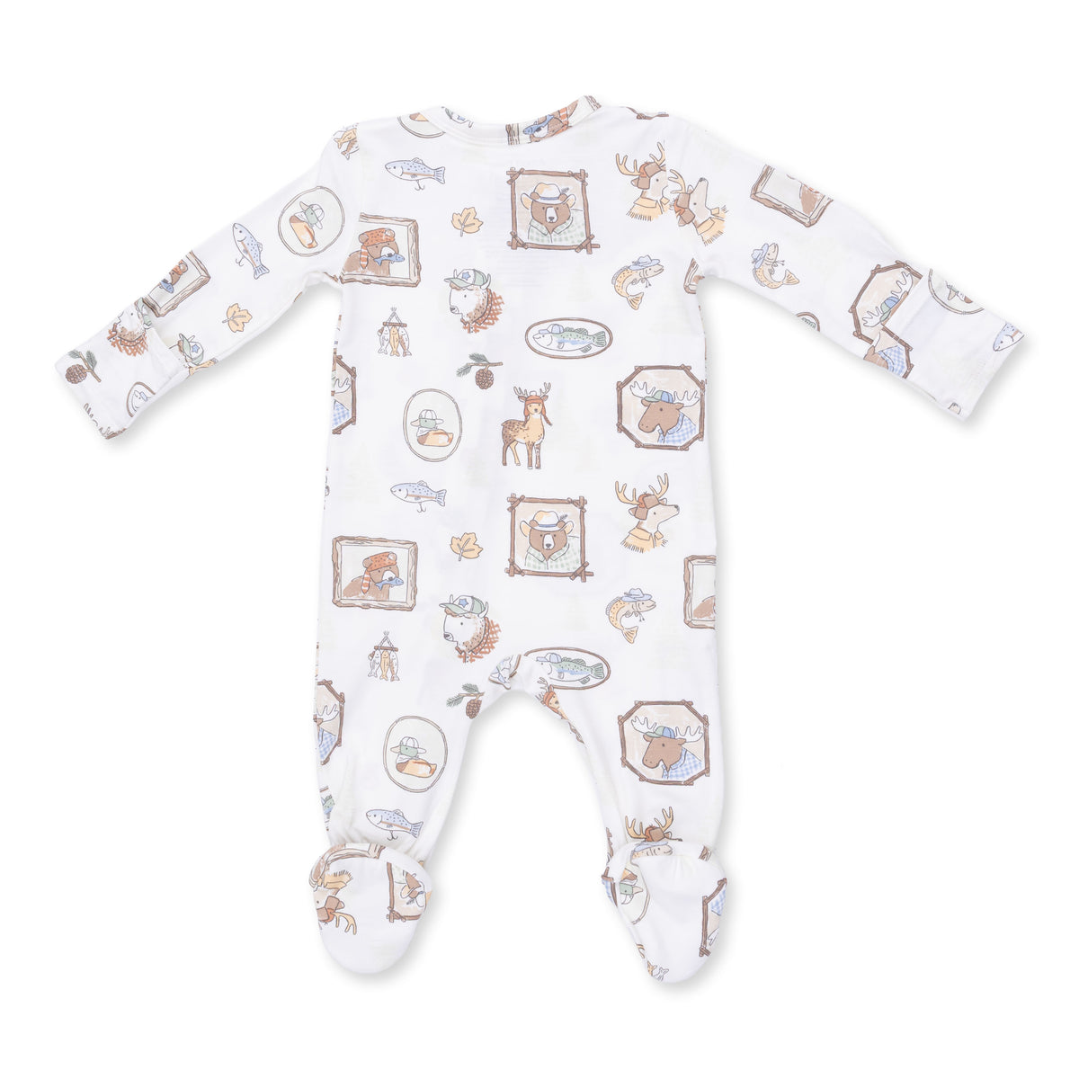 Angel Dear Woodson's Family Cabin 2 Way Zipper Footie
