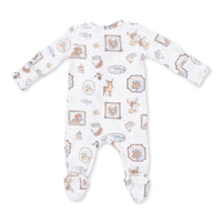 Angel Dear Woodson's Family Cabin 2 Way Zipper Footie