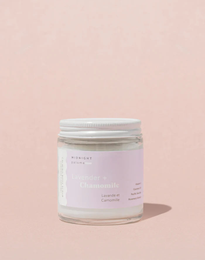 Lavender + Chamomile Body Scrub -4oz