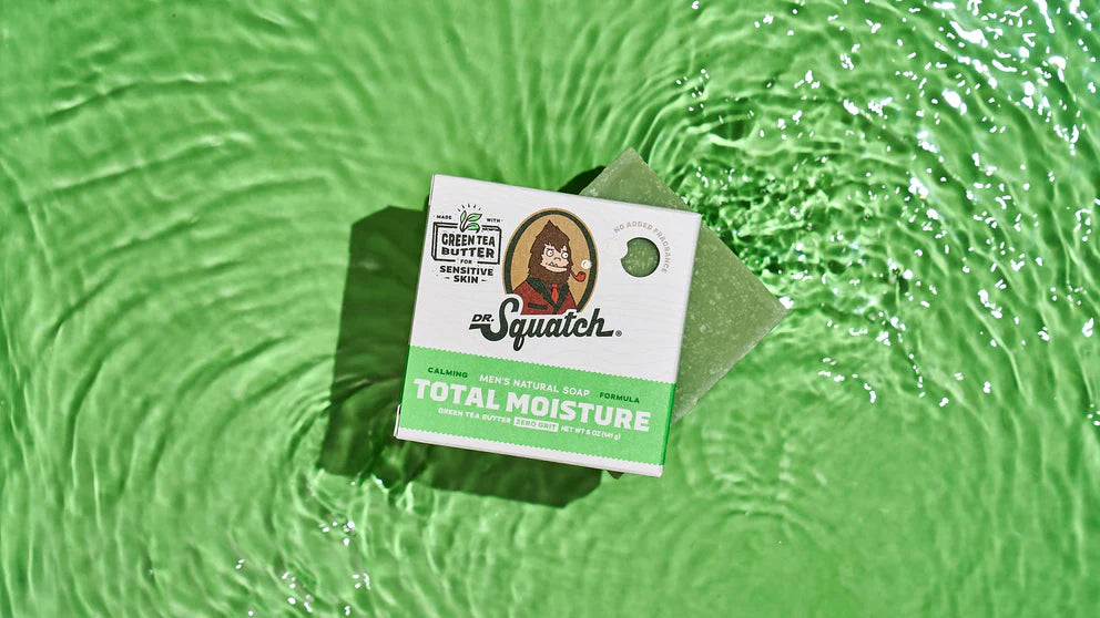 Dr. Squatch Green Tea Butter Total Moisture Soap