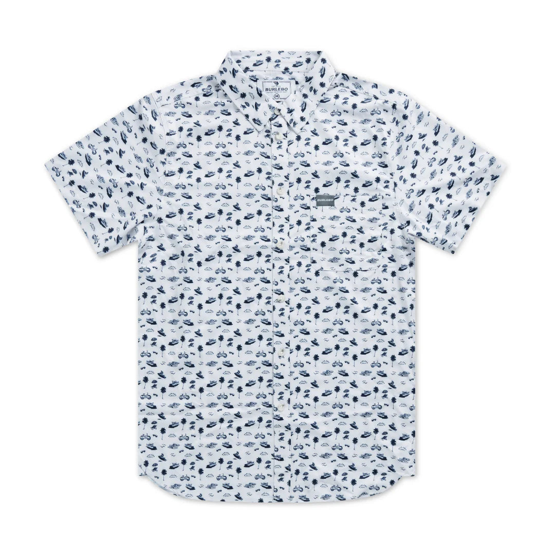 Burlebo On The Water Performance Button Up