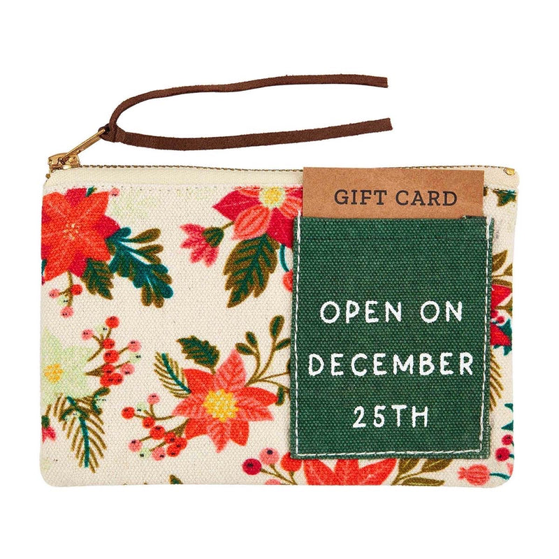 Poinsetta Gift Pouch