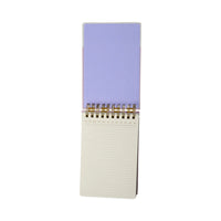 Large Chunky Notepad Lilac + Ochre Stripes