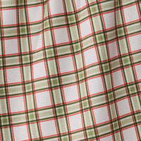 Geometry Stocking Plaid Tea Towel