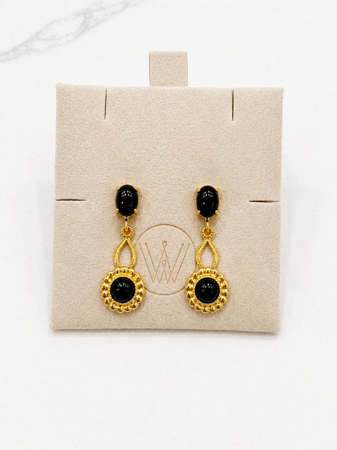 Khaleesi Earring - Onyx