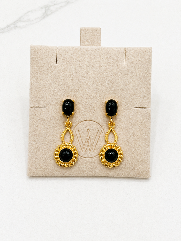 Khaleesi Earring - Onyx