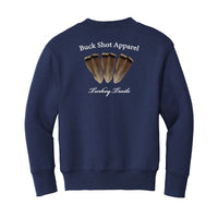 Buck Shot Kids Turkey Trails Sweatshirt - Navy