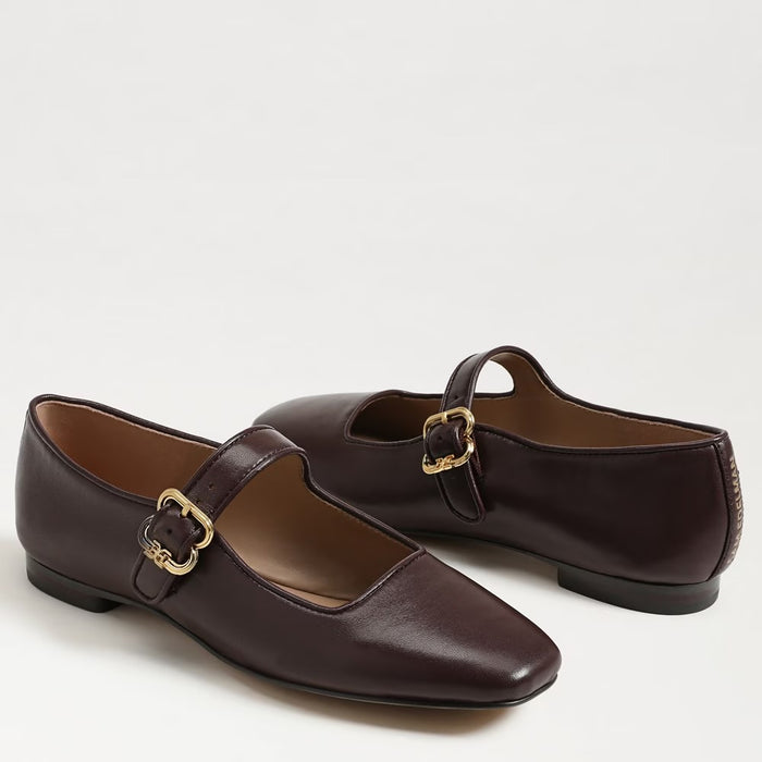 Sam Edelman Michaela Mary Jane Flat - Brown