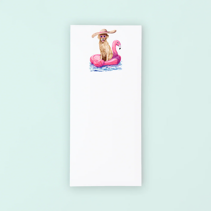 Pool Dog Lists Pad