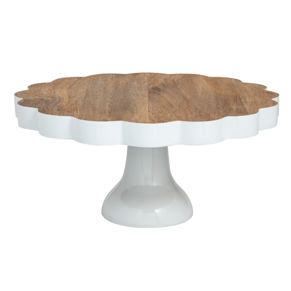 Scalloped Pedestal Server