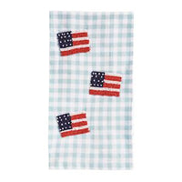 Flag Beaded Americana Towel