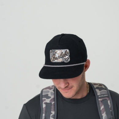 Burlebo Cap - Camo Patch Black