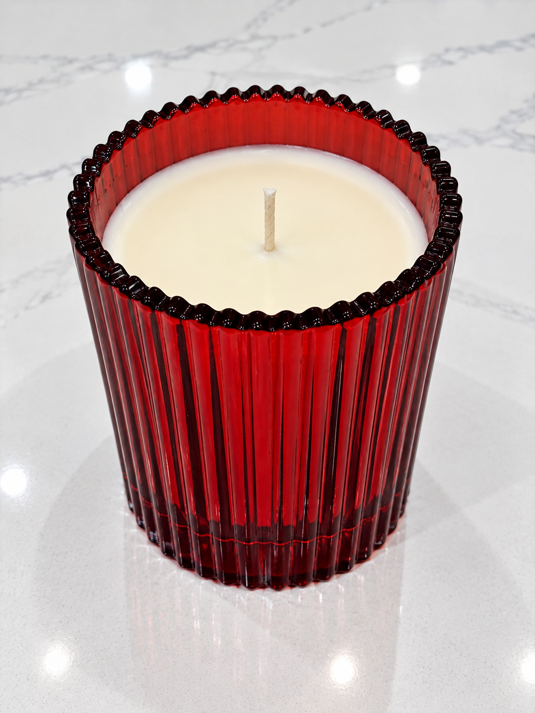Ryan House Spiced Chai Faceted Glass Candle