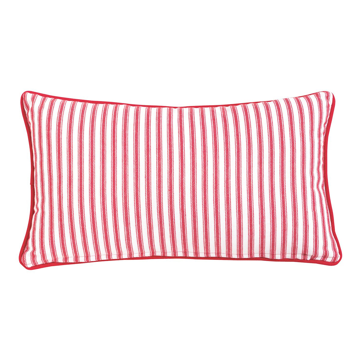 Tree Block Print Quilted Pillow