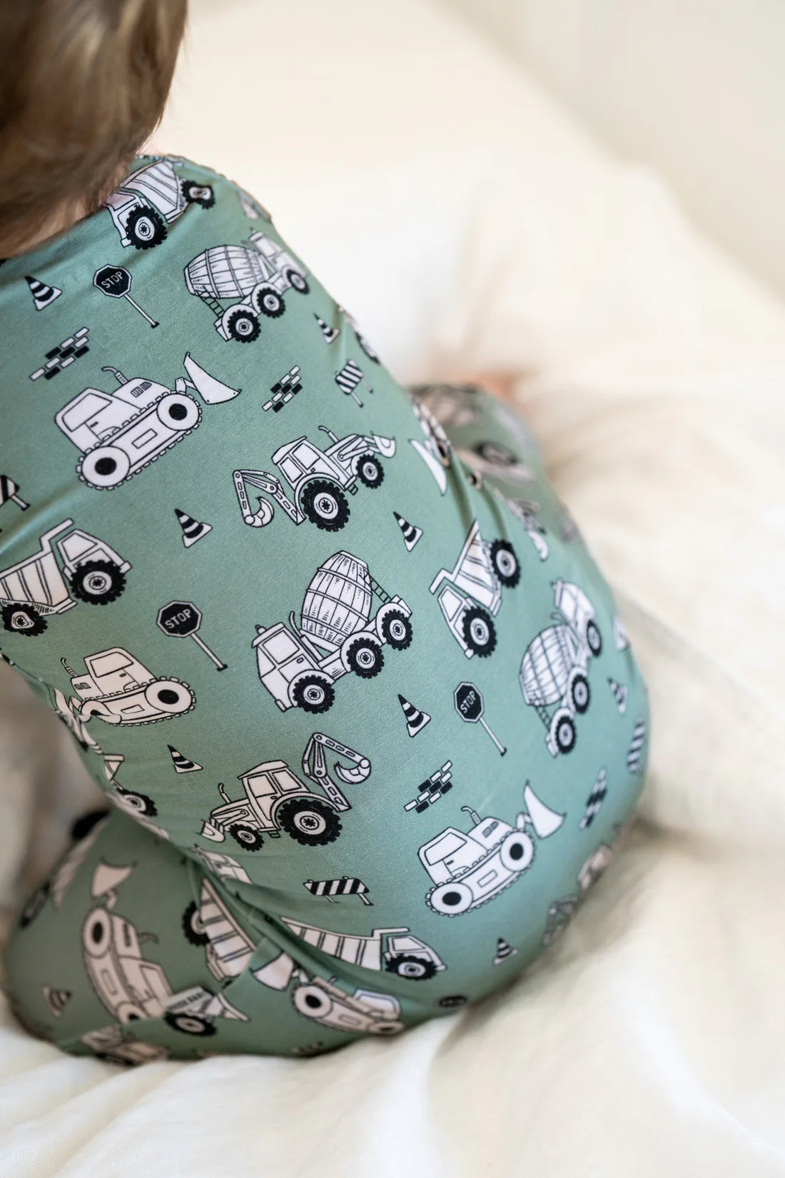 Boosh Baby Costruction Zippy Onesie