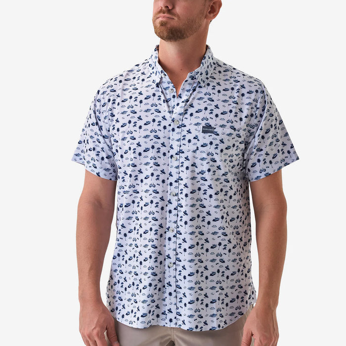 Burlebo On The Water Performance Button Up