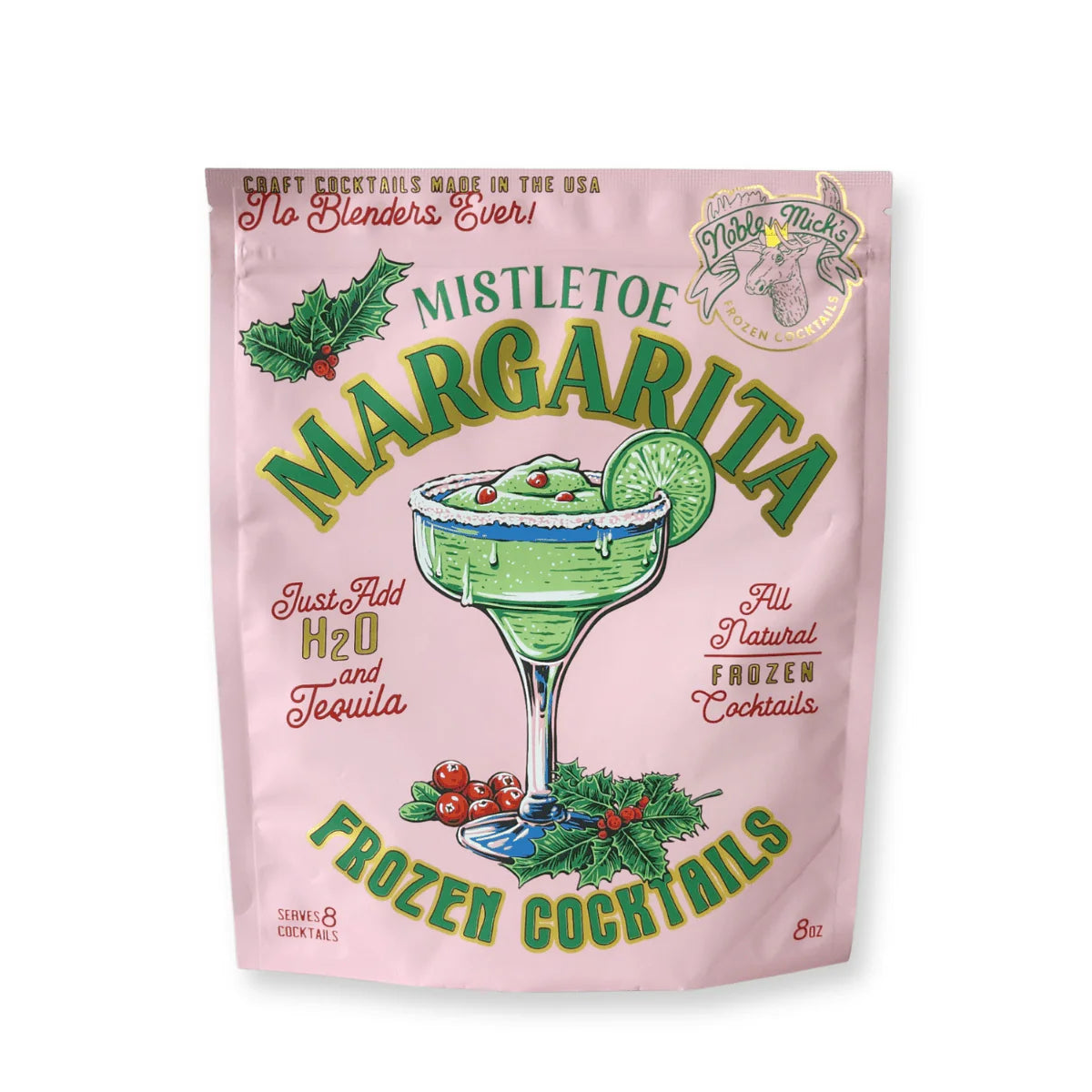 Frozen Cranberry Mistletoe Margarita
