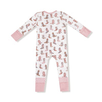 Angel Dear Future Cowgirl 2 Way Zipper Romper