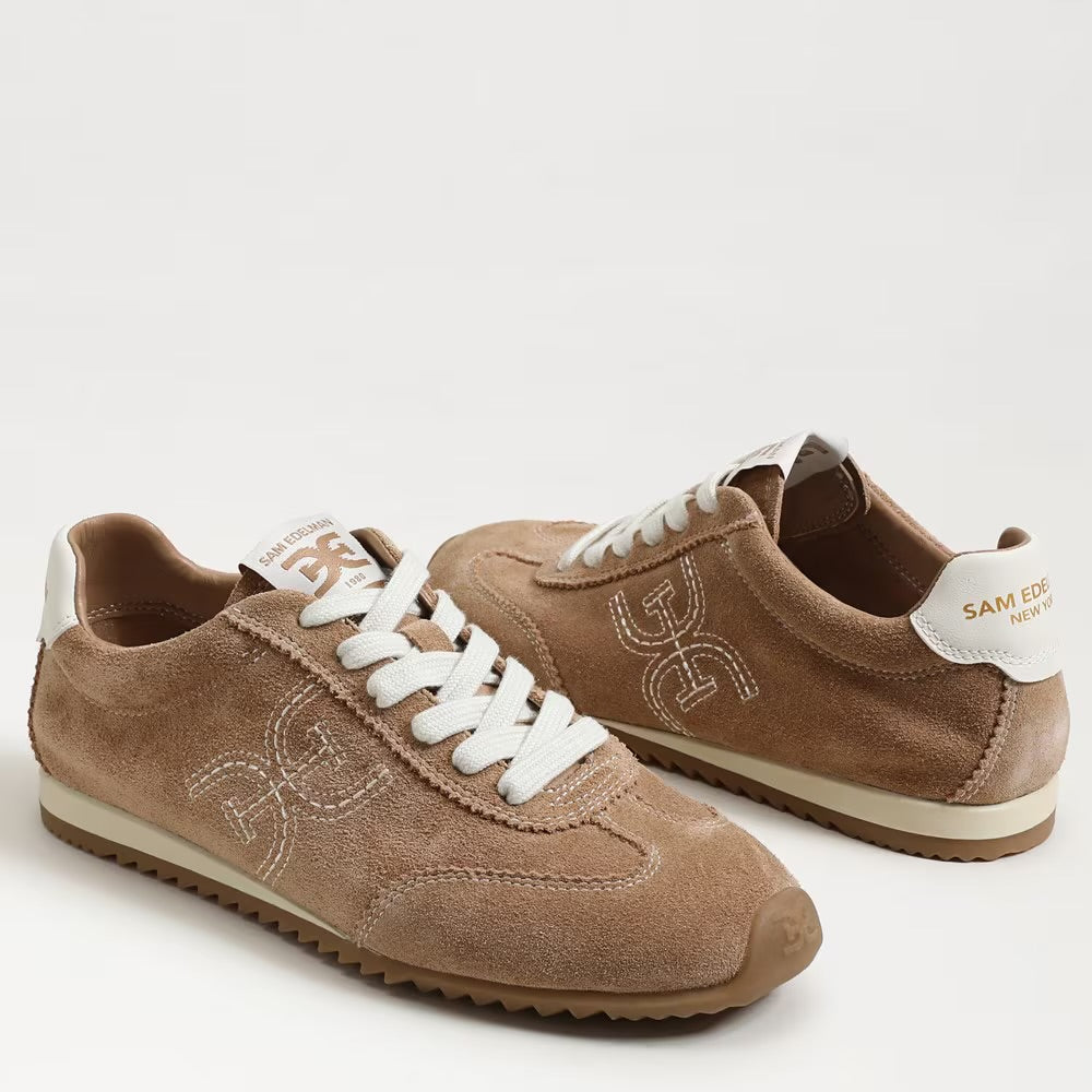 Sam Edelman Isella Sneaker, Tan Suede