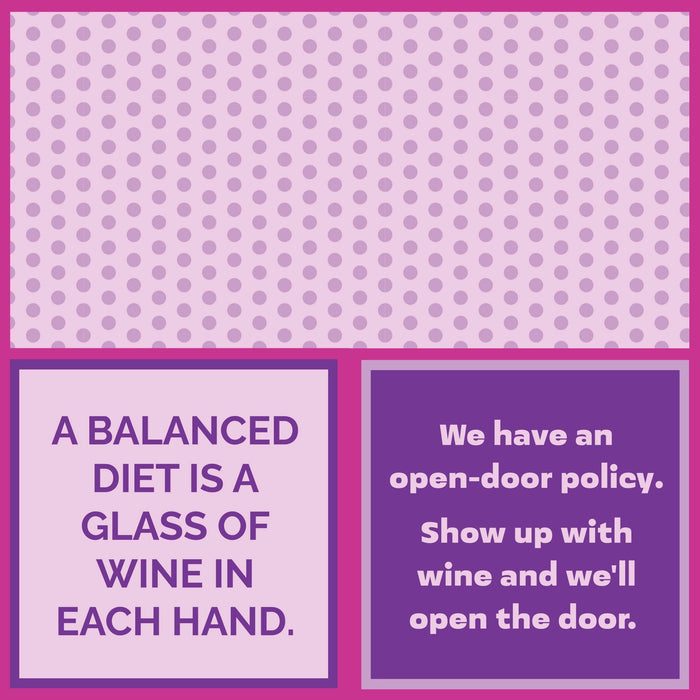 We Have an Open Door Policy Cocktail Napkins