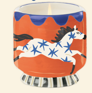 Paddywax A Dopo Handpainted “Horse” Ceramic Candle