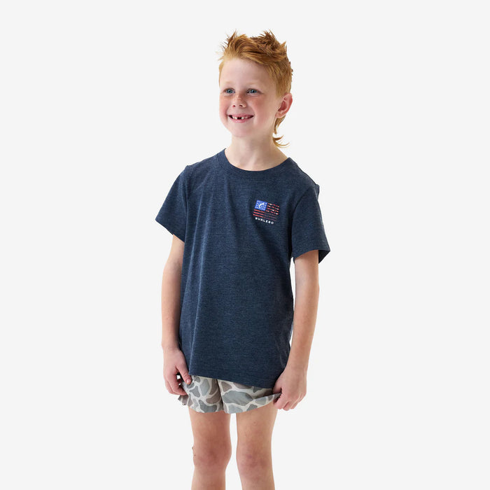 Burlebo Youth Fishing USA SS Tee