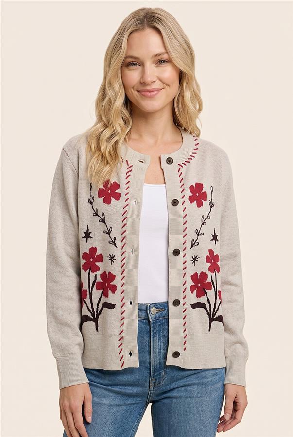 Everly Floral Cardigan